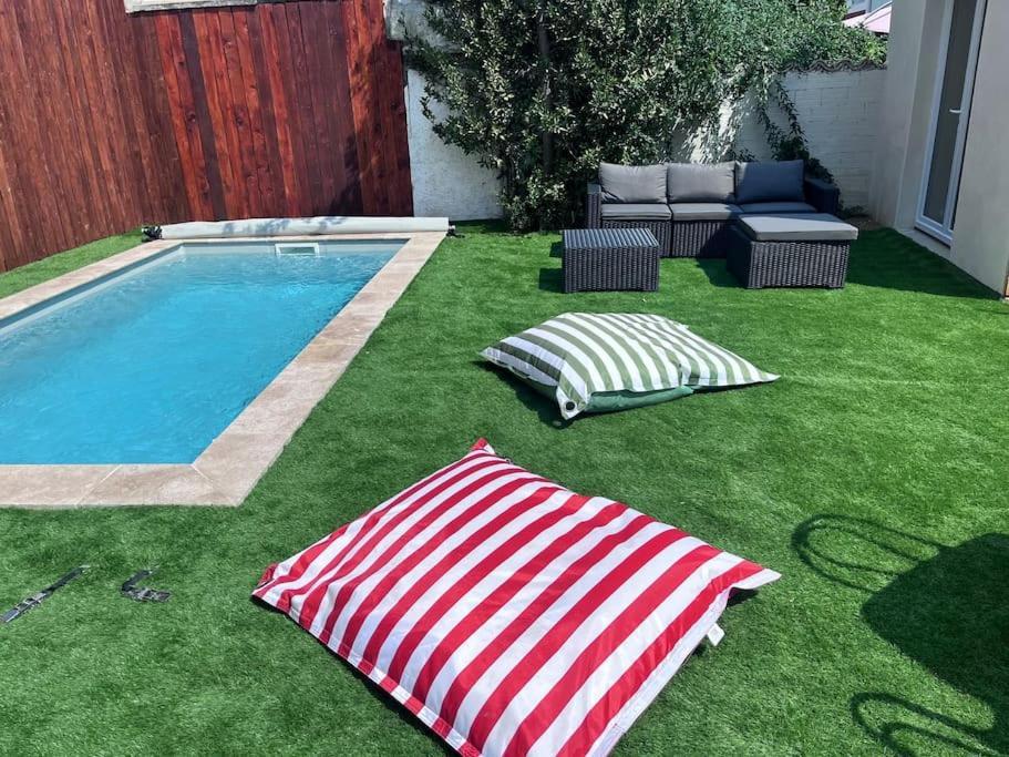 Maison Climatisee, Piscine, A 5 Minutes Des Grands Buffets Narbonne Eksteriør billede